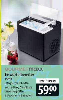 GOURMETmaxx Eiswürfelbereiter