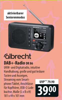 DAB+-Radio DR 86