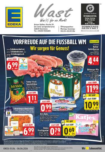 Prospekte Edeka - 1.06.2026 - 6.06.2026.