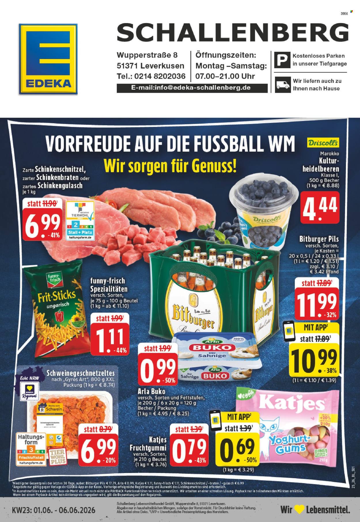 Edeka Prospekte  - 1.06.2026 - 6.06.2026. Seite 1