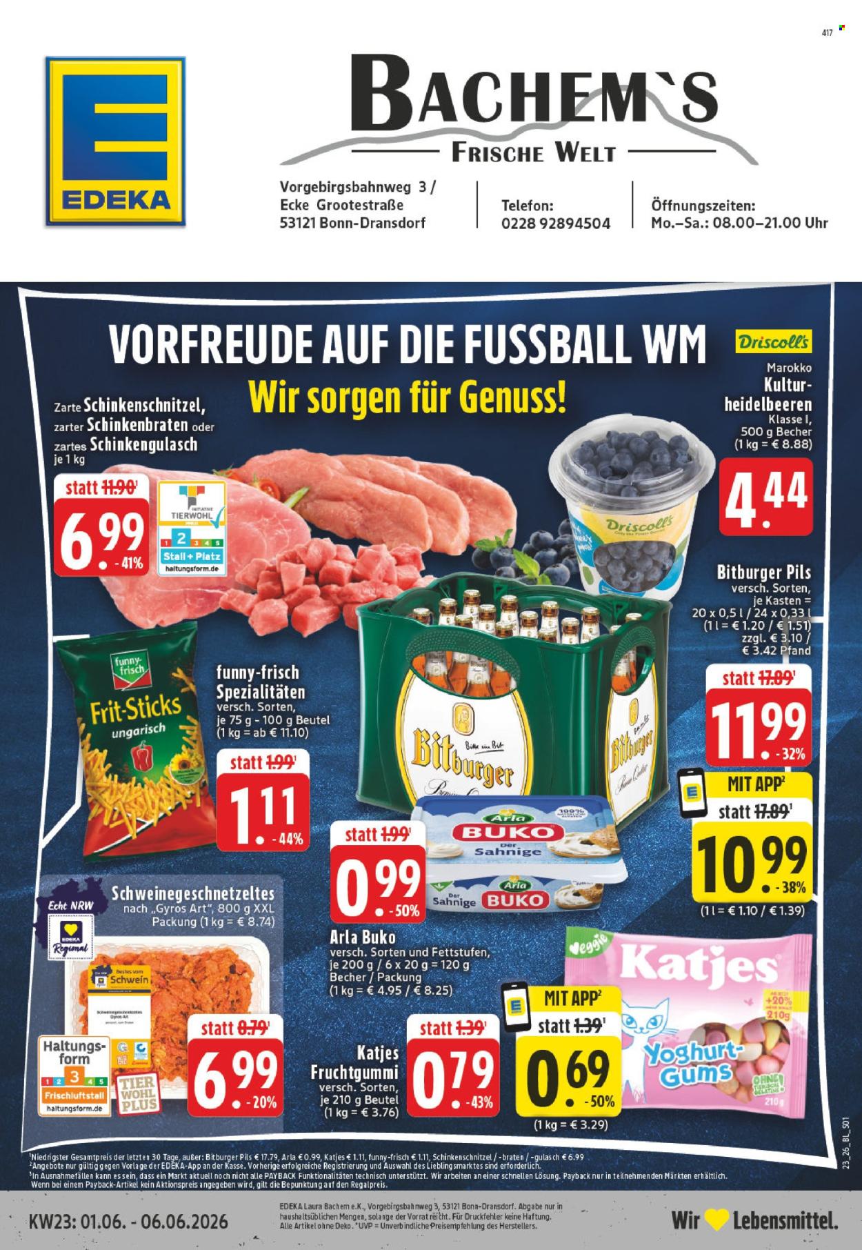 Edeka Prospekte  - 1.06.2026 - 6.06.2026. Seite 1
