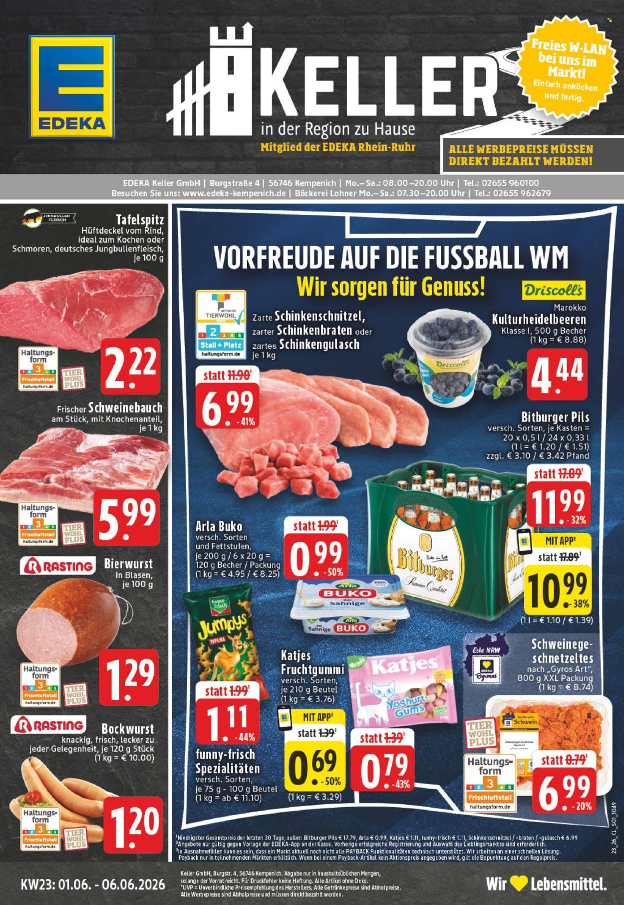 Edeka Prospekte  - 1.06.2026 - 6.06.2026. Seite 1