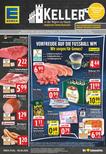 Prospekte Edeka - 1.06.2026 - 6.06.2026.