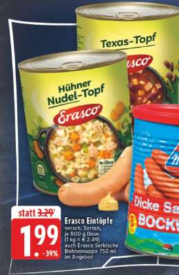 Erasco Eintöpfe