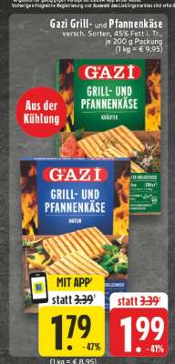 GAZI Grill- und Pfannenkäse