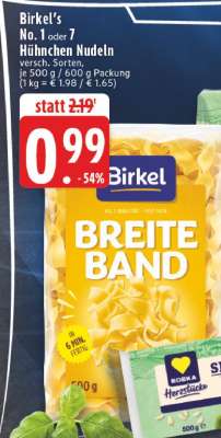 Birkel's No. 1 oder 7 Hühner Nudeln
