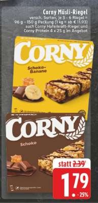 Corny Müsli-Riegel