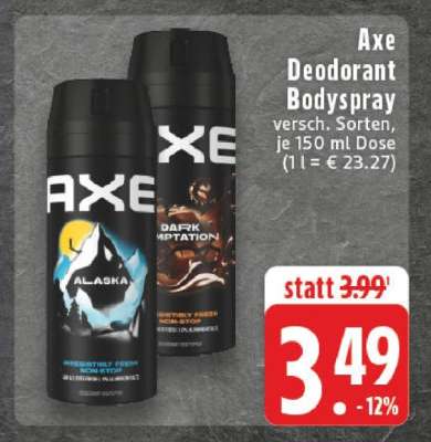Axe Deodorant Bodyspray