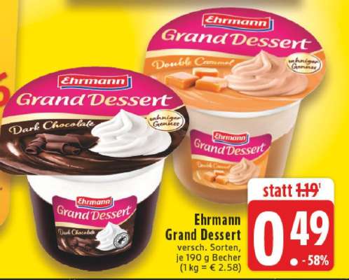 Ehrmann Grand Dessert
