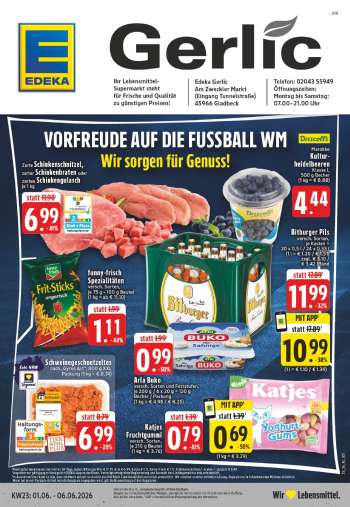 Prospekte Edeka - 1.06.2026 - 6.06.2026.