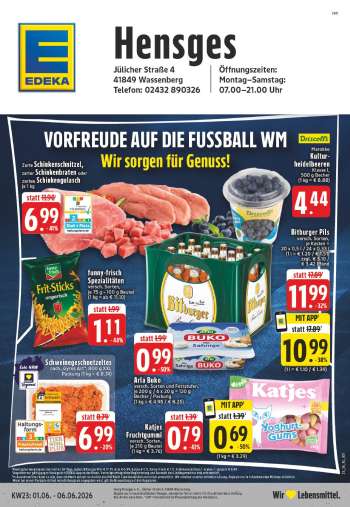Prospekte Edeka - 1.06.2026 - 6.06.2026.
