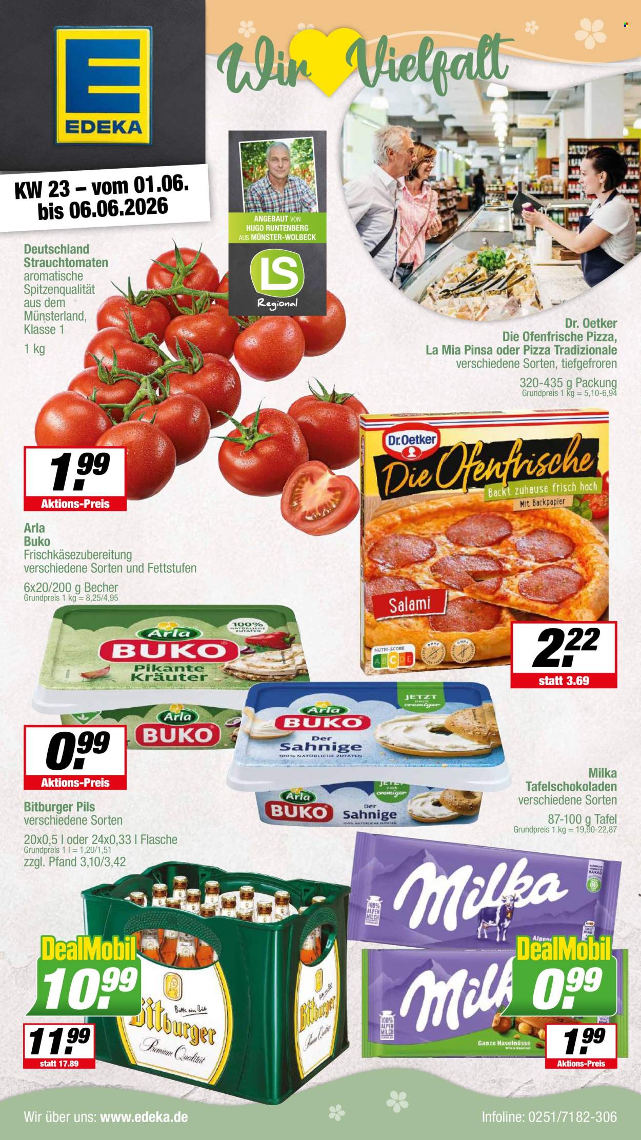 Edeka Prospekte  - 1.06.2026 - 6.06.2026. Seite 1