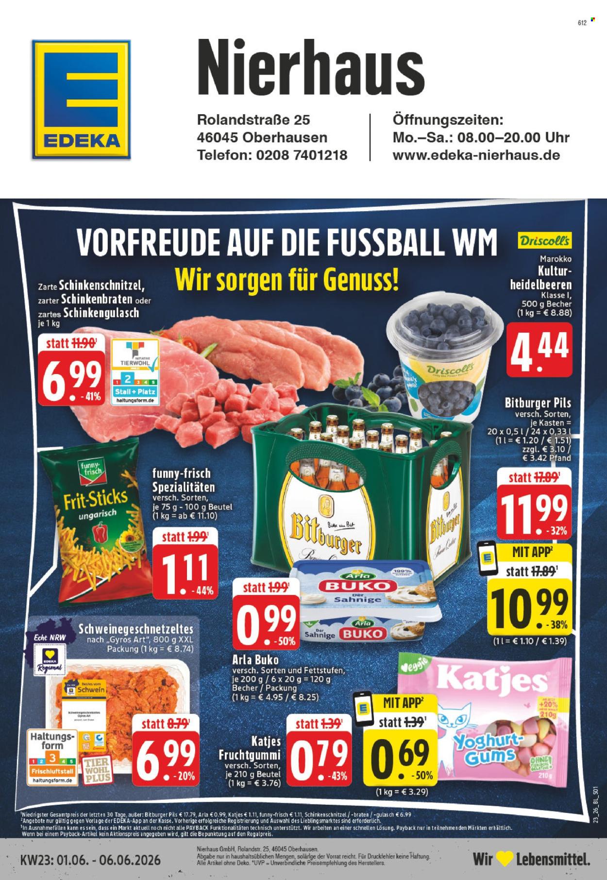 Edeka Prospekte  - 1.06.2026 - 6.06.2026. Seite 1