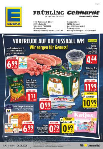 Prospekte Edeka - 1.06.2026 - 6.06.2026.