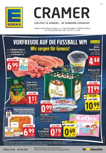 Prospekte Edeka - 1.06.2026 - 6.06.2026.
