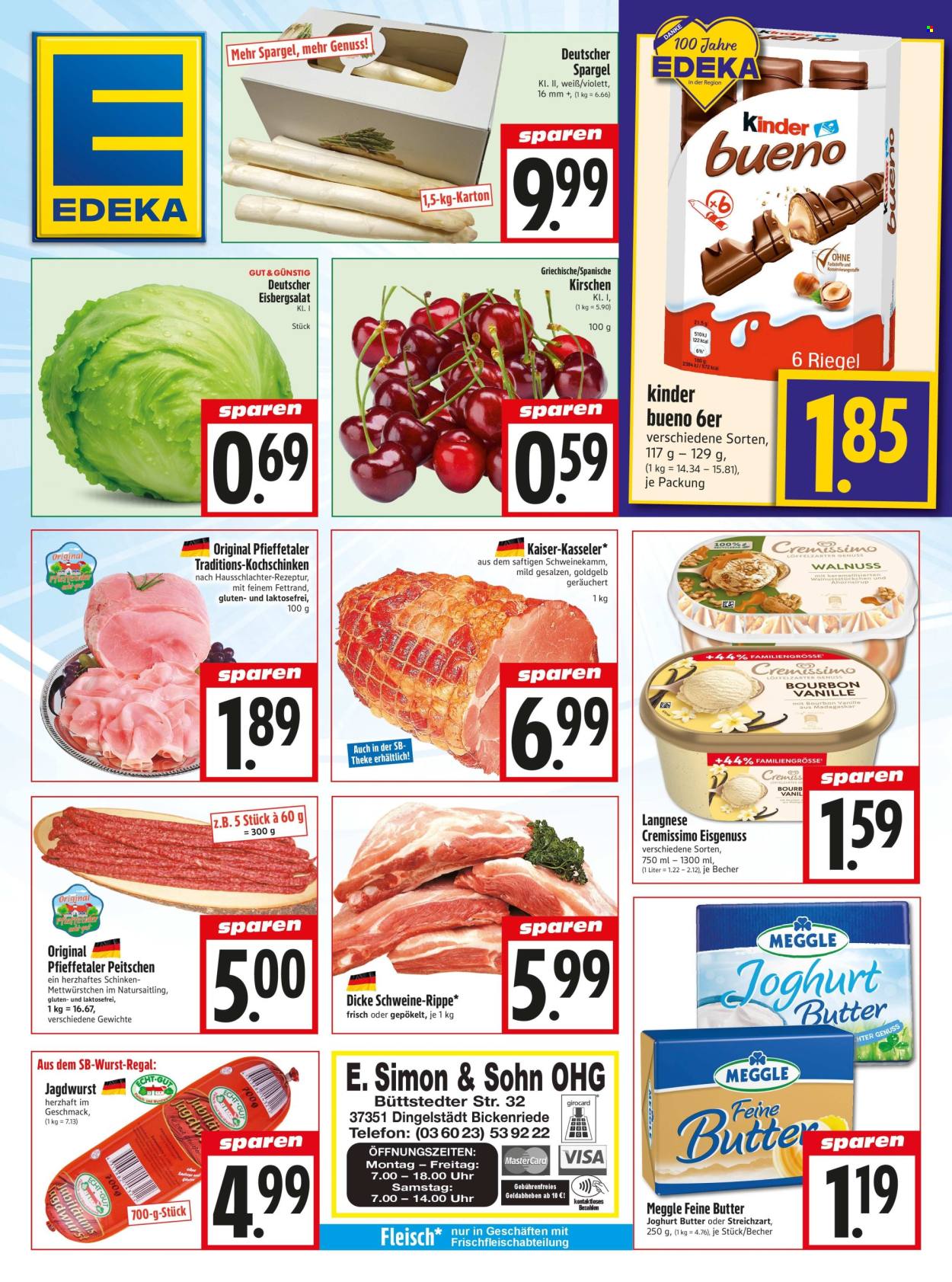 Edeka Prospekte  - 1.06.2026 - 6.06.2026. Seite 1