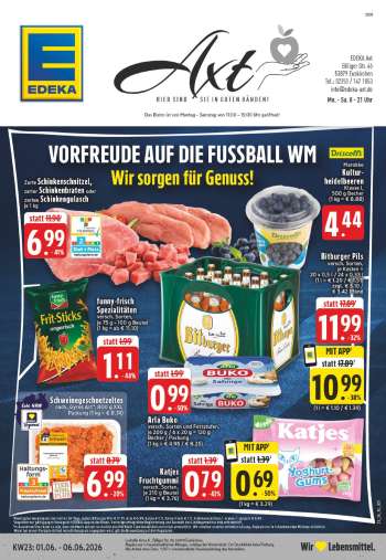 Prospekte Edeka - 1.06.2026 - 6.06.2026.