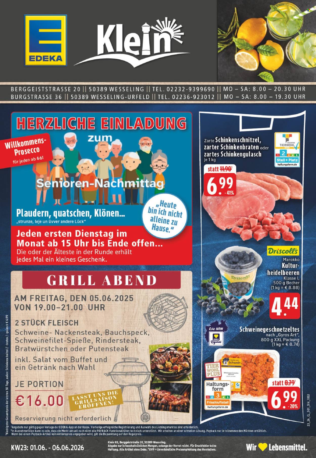 Edeka Prospekte  - 1.06.2026 - 6.06.2026. Seite 1