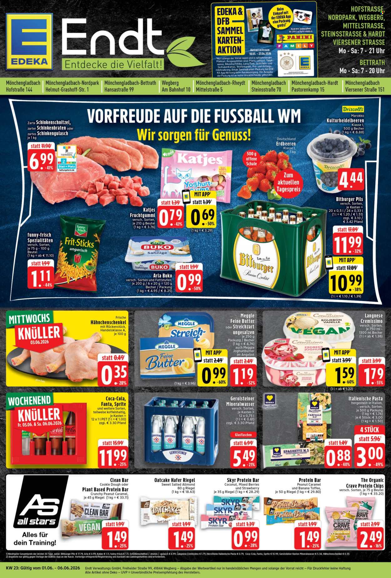 E center Prospekte  - 1.06.2026 - 6.06.2026. Seite 1