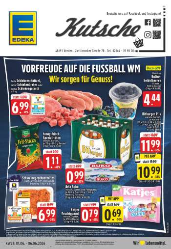 Prospekte Edeka - 1.06.2026 - 6.06.2026.