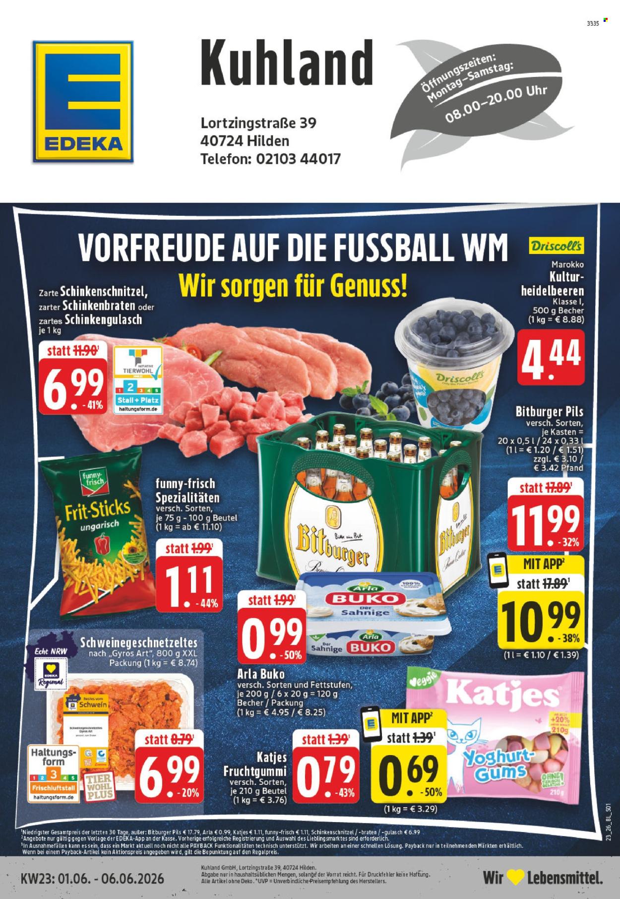 Edeka Prospekte  - 1.06.2026 - 6.06.2026. Seite 1