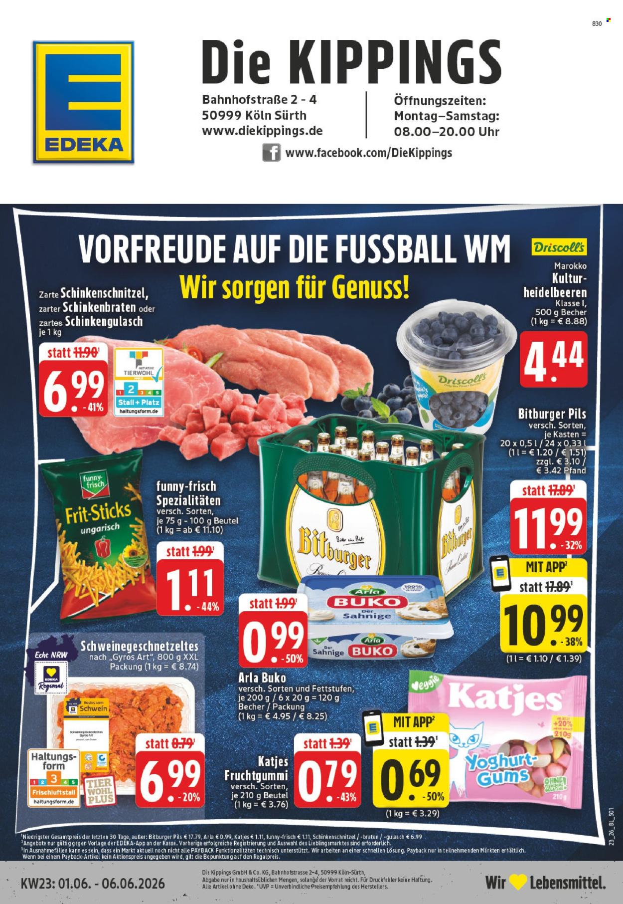 Edeka Prospekte  - 1.06.2026 - 6.06.2026. Seite 1