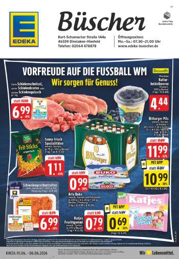 Prospekte Edeka - 1.06.2026 - 6.06.2026.