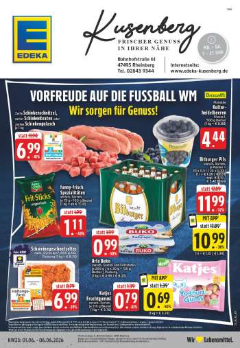 Prospekte Edeka - 1.06.2026 - 6.06.2026.