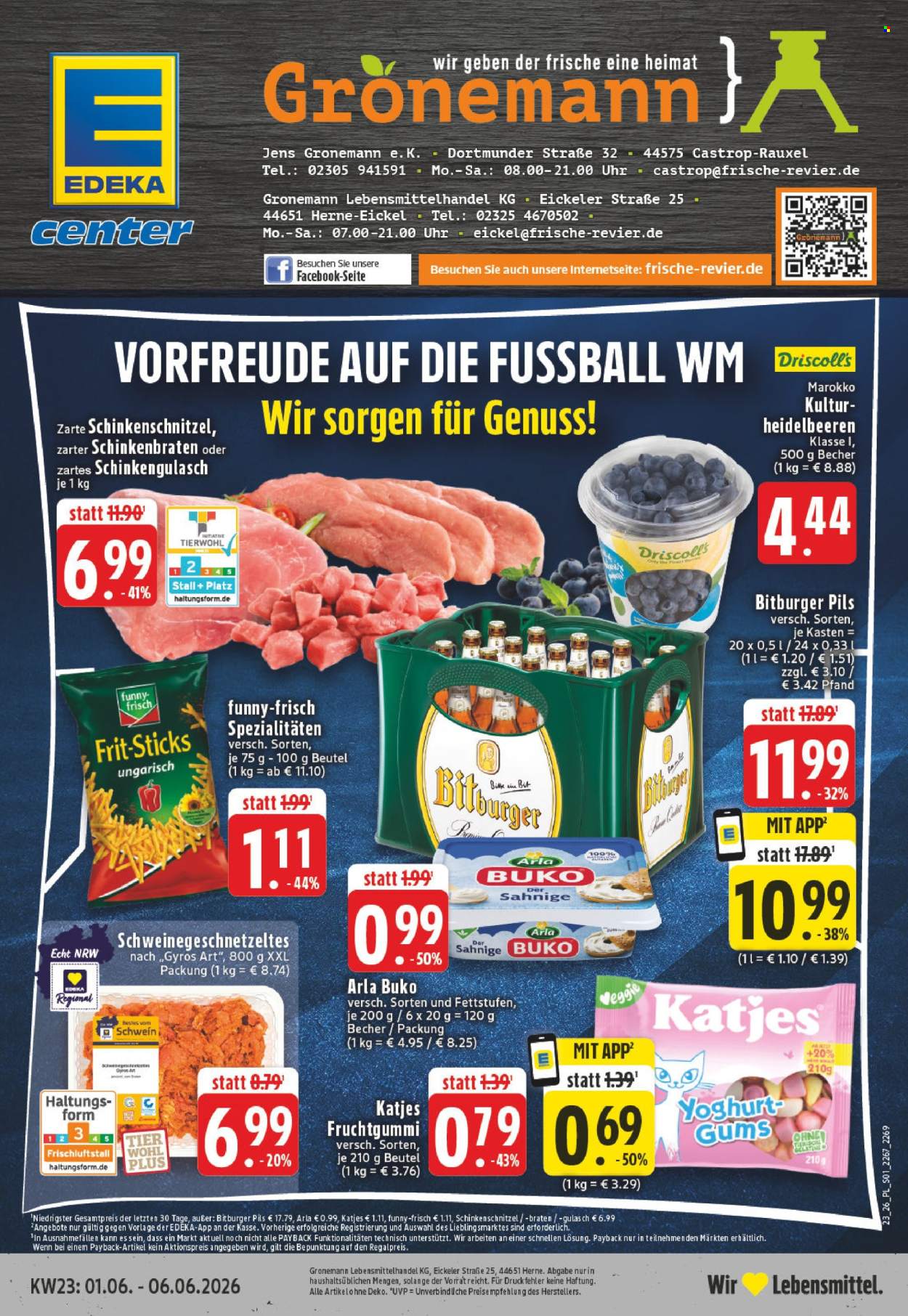 Edeka Prospekte  - 1.06.2026 - 6.06.2026. Seite 1