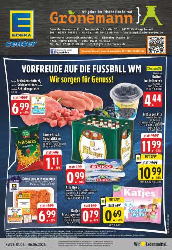 Prospekte Edeka - 1.06.2026 - 6.06.2026.