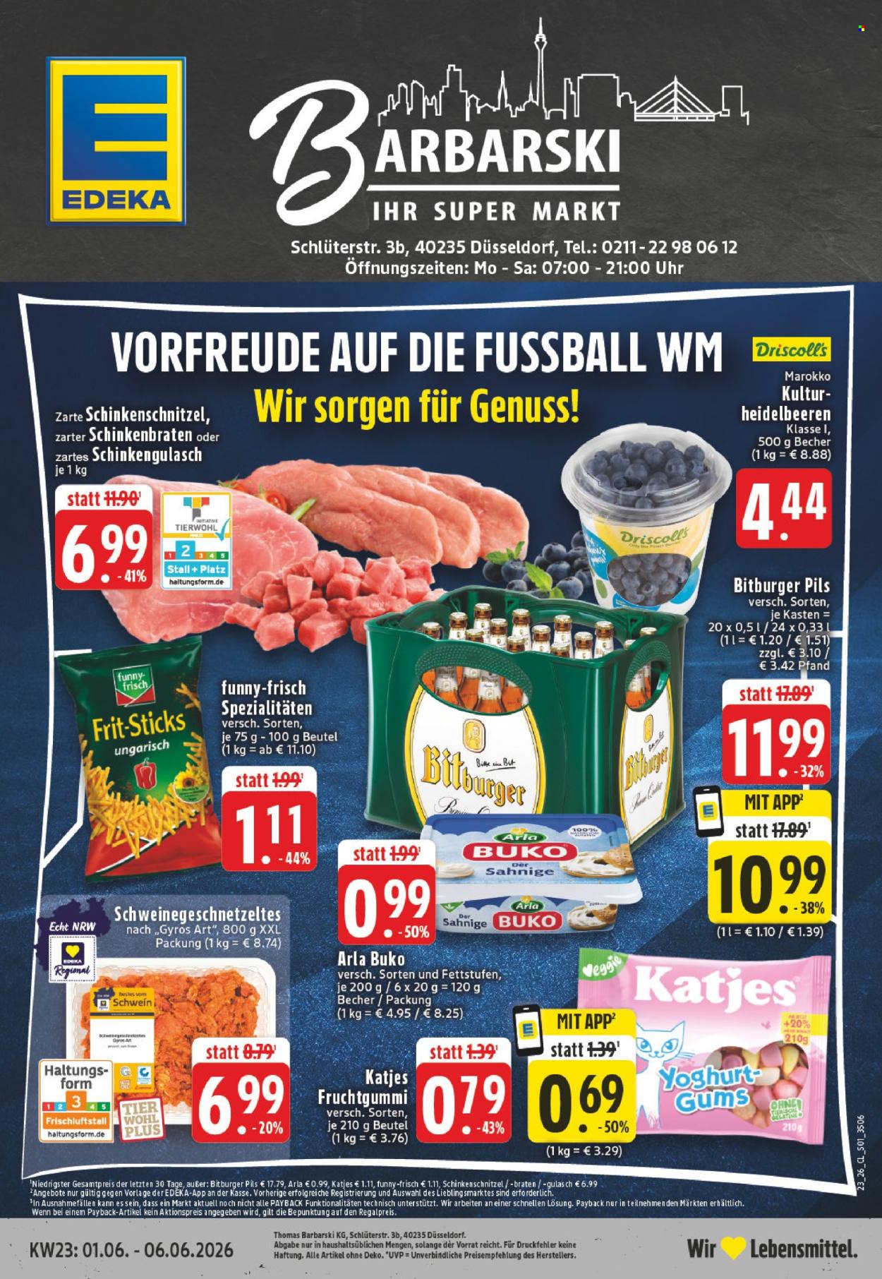 Edeka Prospekte  - 1.06.2026 - 6.06.2026. Seite 1