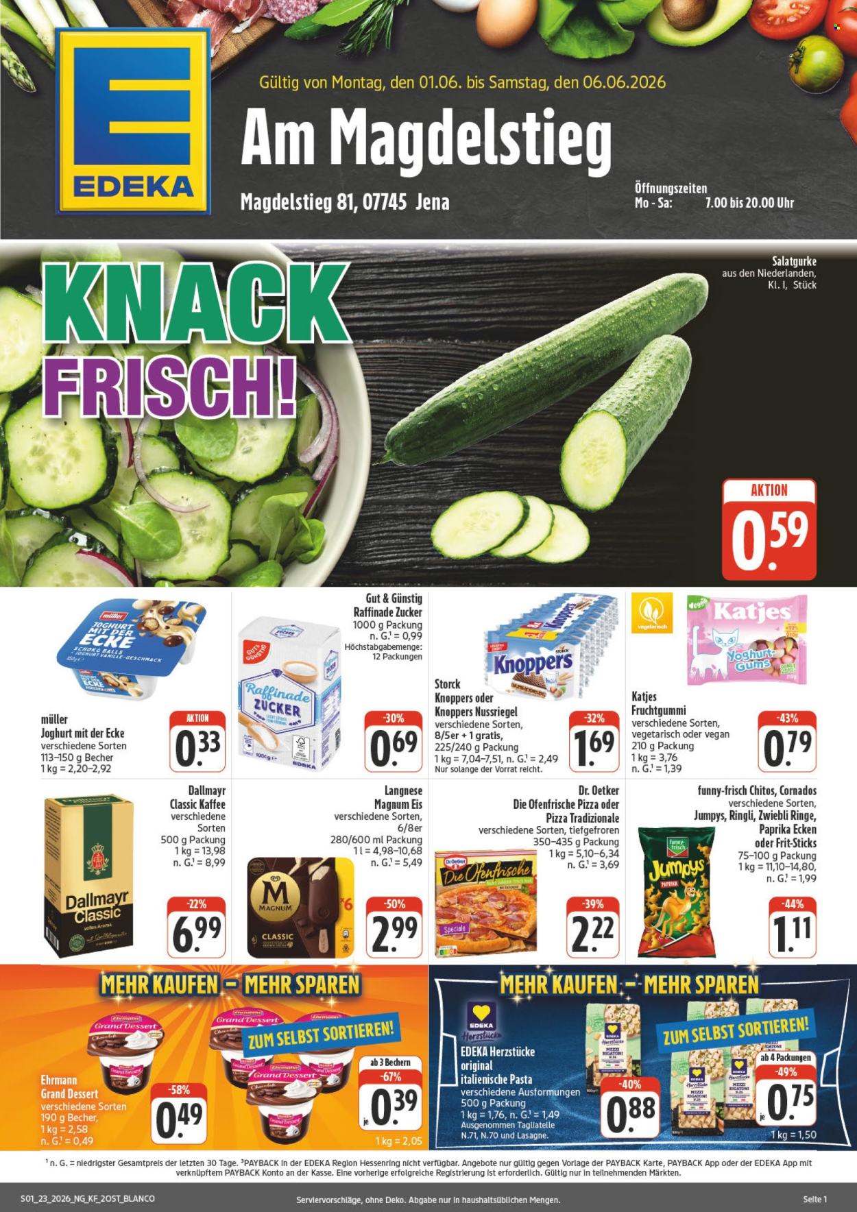 Edeka Prospekte  - 1.06.2026 - 6.06.2026. Seite 1