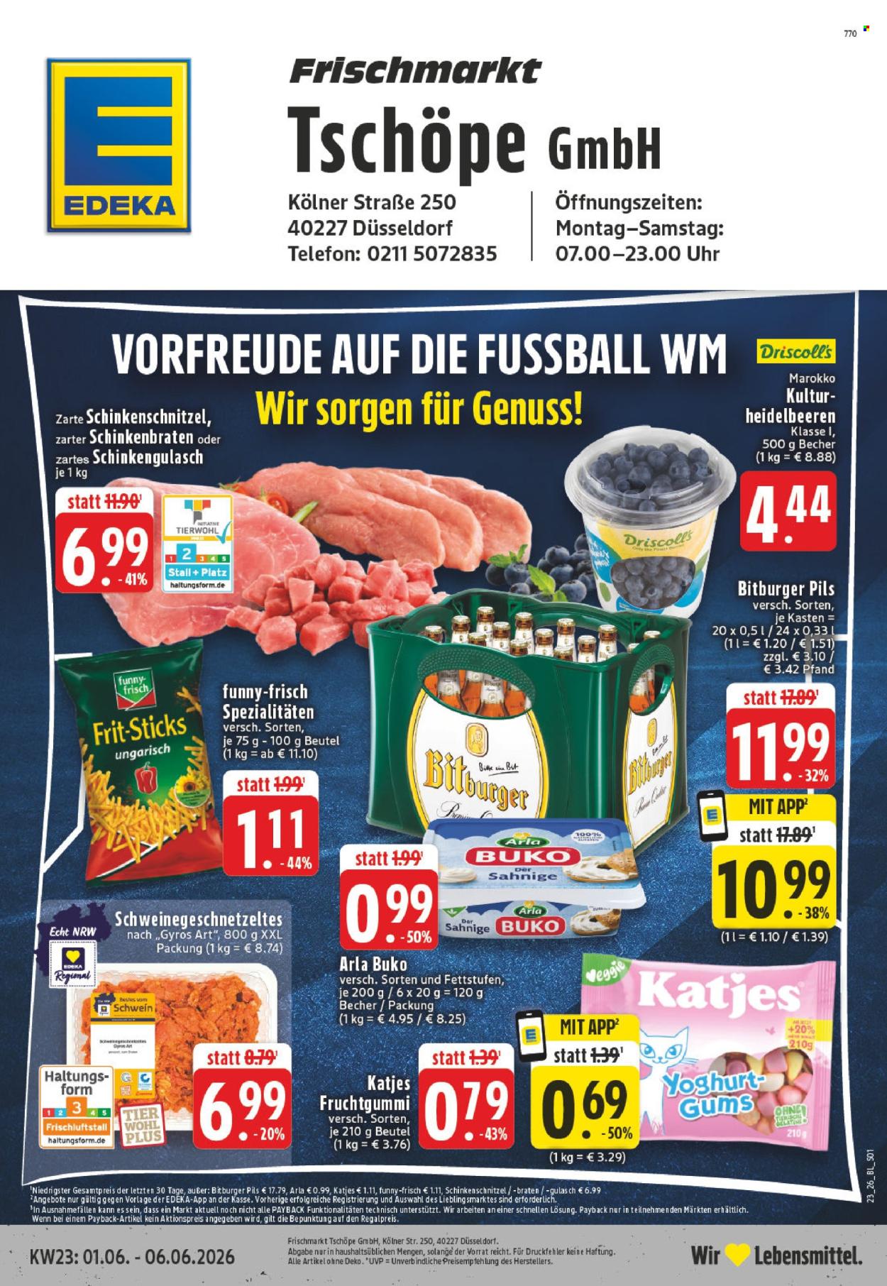 Edeka Prospekte  - 1.06.2026 - 6.06.2026. Seite 1