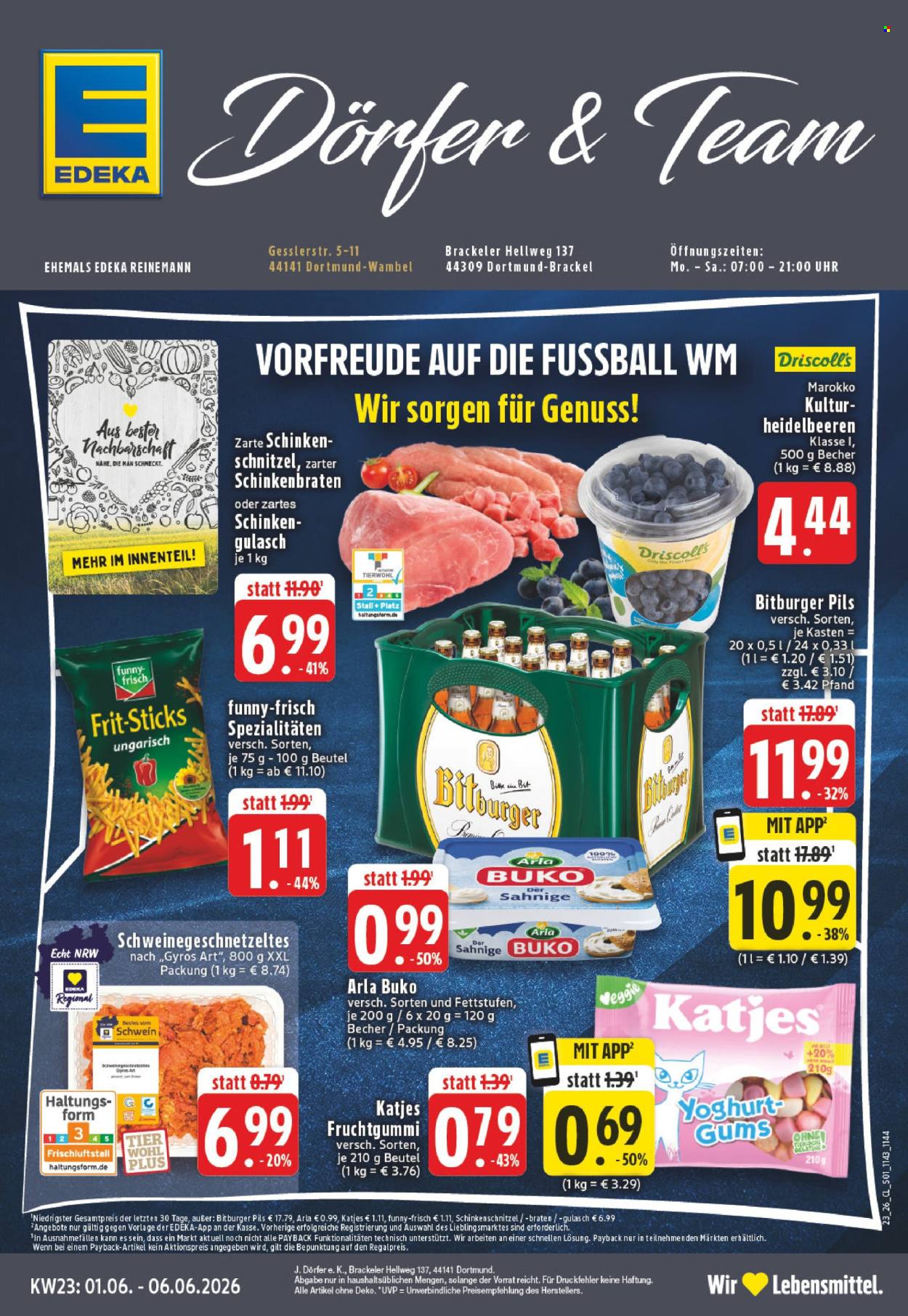 Edeka Prospekte  - 1.06.2026 - 6.06.2026. Seite 1