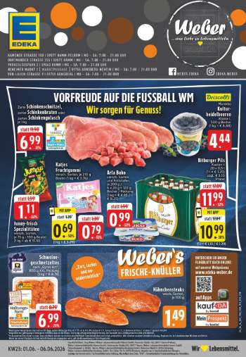 Prospekte Edeka - 1.06.2026 - 6.06.2026.