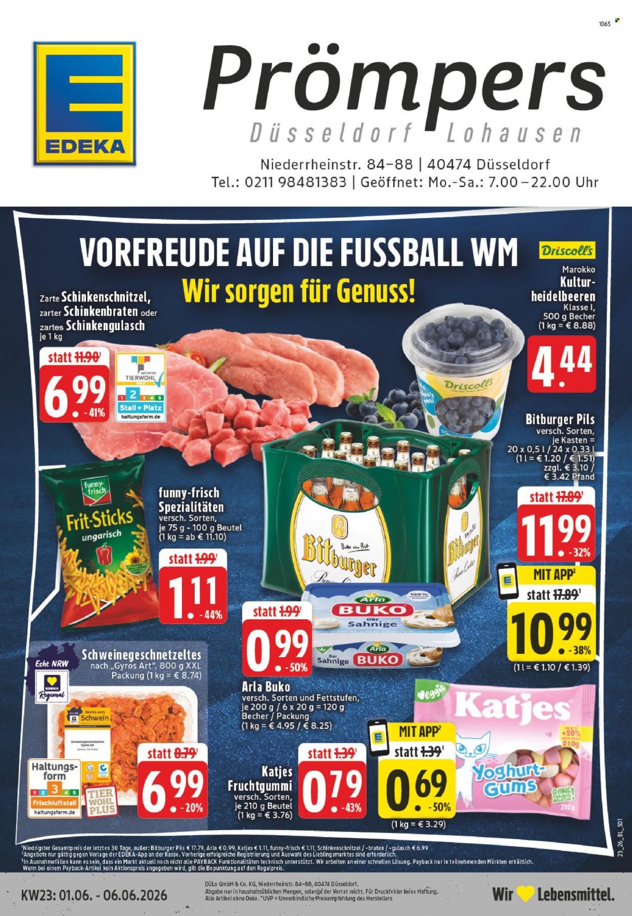 Edeka Prospekte  - 1.06.2026 - 6.06.2026. Seite 1