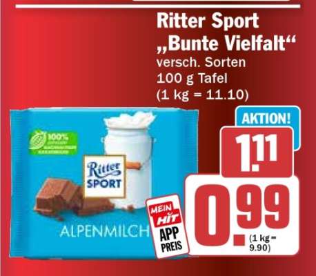 Ritter Sport Bunte Vielfalt*
