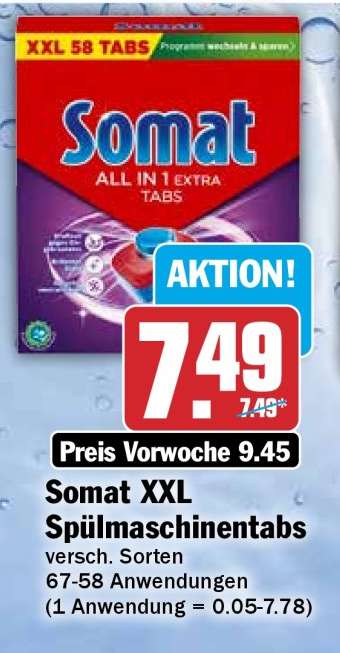 Somat XXL Spülmaschinentabs