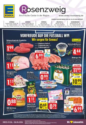 Prospekte Edeka - 1.06.2026 - 6.06.2026.