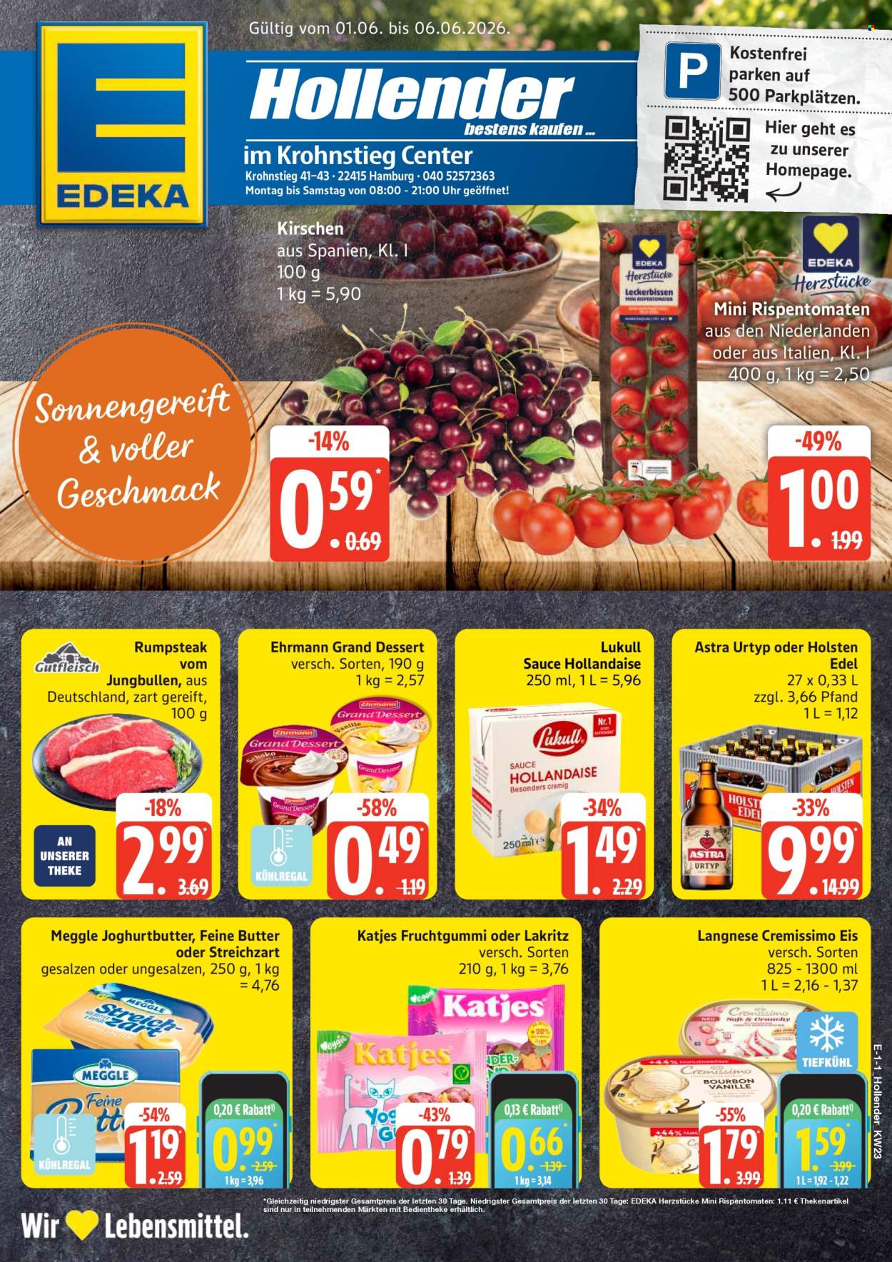 E center Prospekte  - 1.06.2026 - 6.06.2026. Seite 1