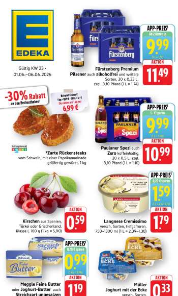 Prospekte Edeka - 1.06.2026 - 6.06.2026.