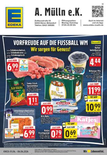 Prospekte Edeka - 1.06.2026 - 6.06.2026.