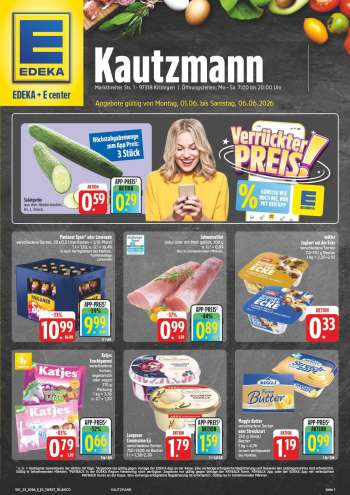 Prospekte E center - 1.06.2026 - 6.06.2026.