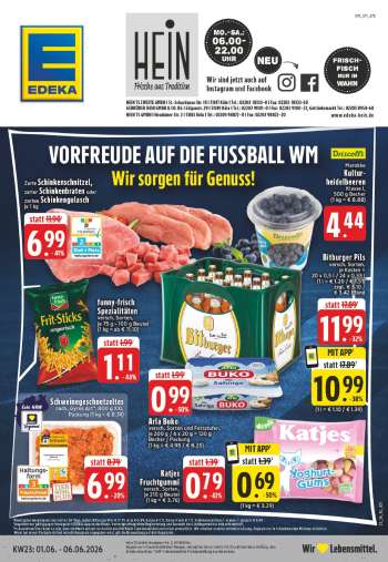 Prospekte Edeka - 1.06.2026 - 6.06.2026.
