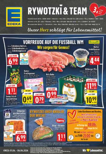 Prospekte Edeka - 1.06.2026 - 6.06.2026.