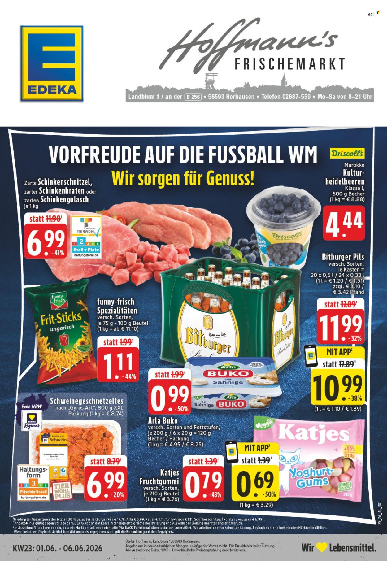 Edeka Prospekte  - 1.06.2026 - 6.06.2026. Seite 1