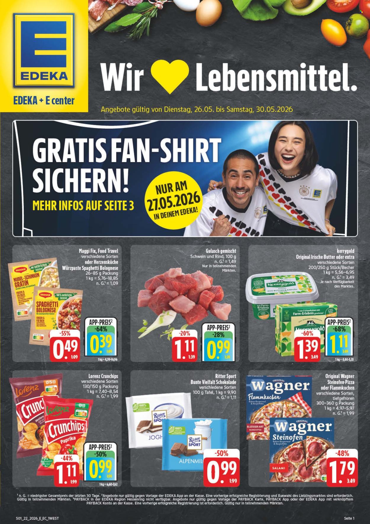 Edeka Prospekte  - 1.06.2026 - 6.06.2026. Seite 1