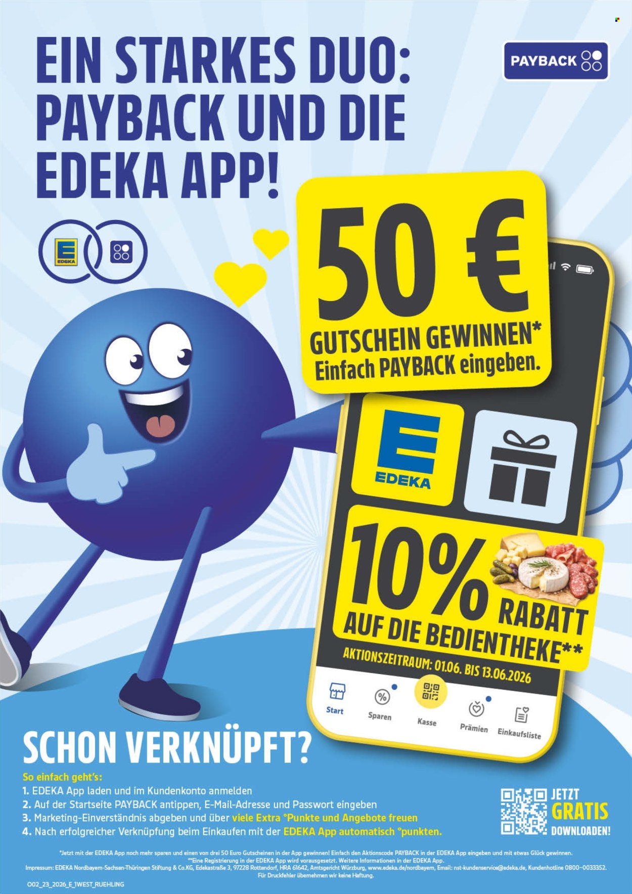 Edeka Prospekte  - 1.06.2026 - 6.06.2026. Seite 3