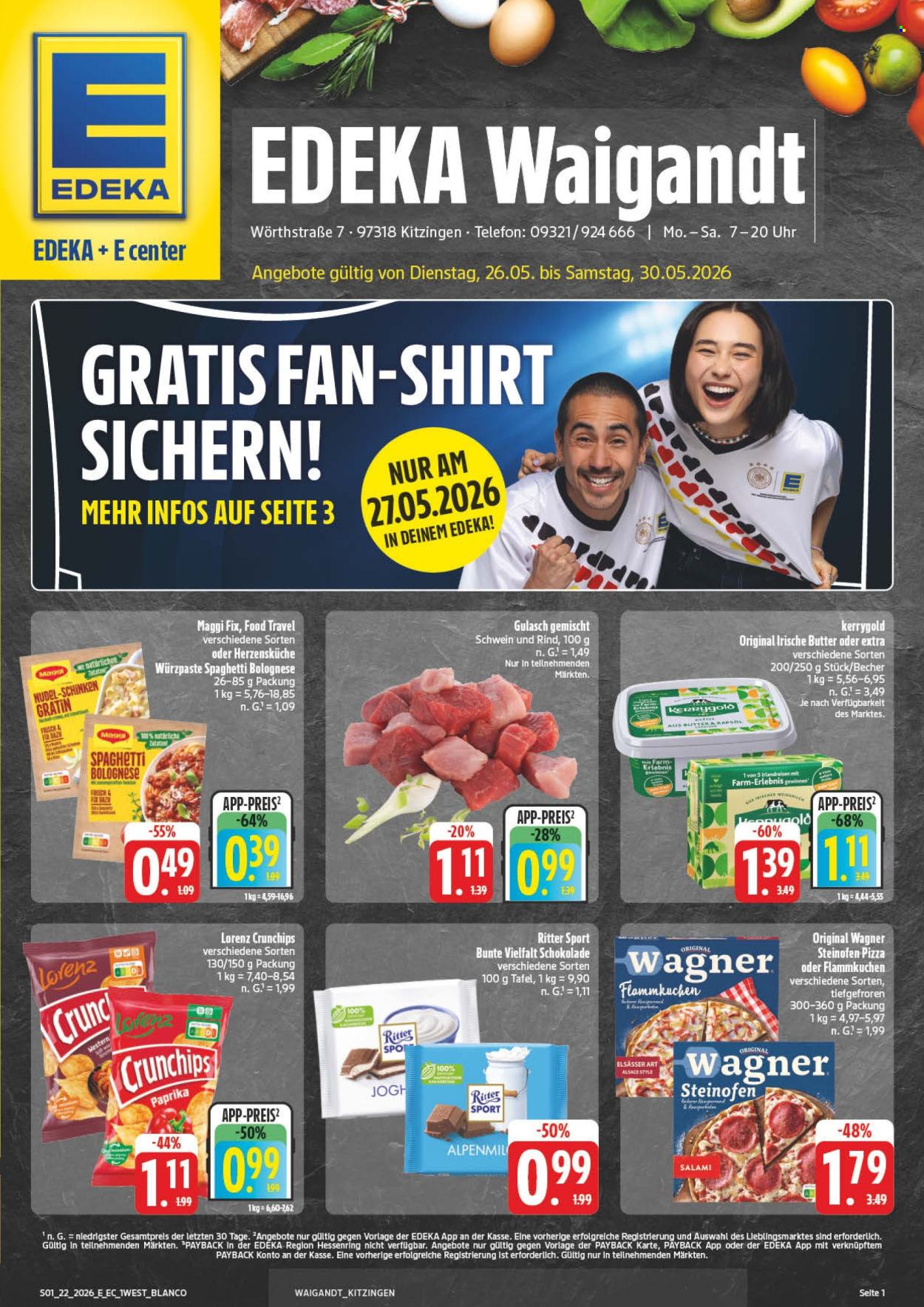 Edeka Prospekte  - 1.06.2026 - 6.06.2026. Seite 1