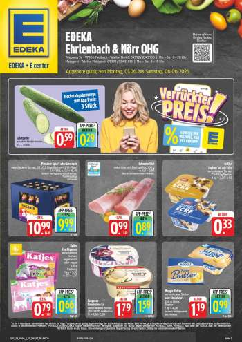 Prospekte Edeka - 1.06.2026 - 6.06.2026.